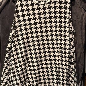 Lane Bryant Monochrome Patterned Top